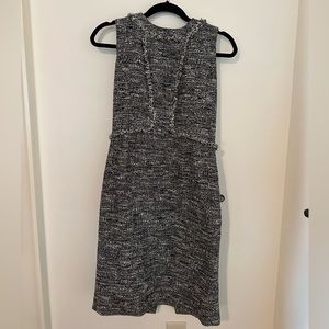 Brooks Brothers Black and White Tweed Dress